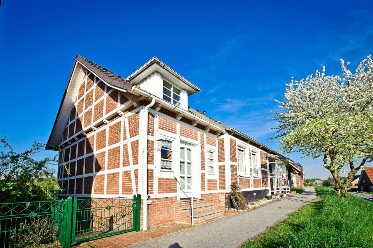 Deichkroenchen Ferienwohnung Altes Land Hamburg Jork Exterior foto